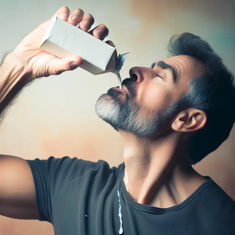 Visual representation of "gulp" - A large amount of liquid swallowed at once