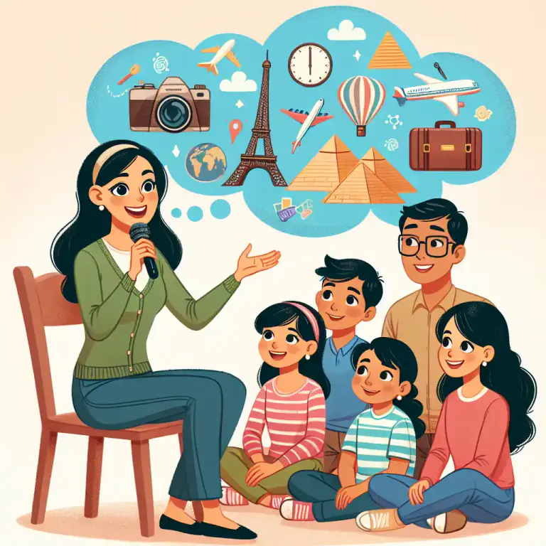 Visual representation of "share" - To tell someone about your thoughts or experiences