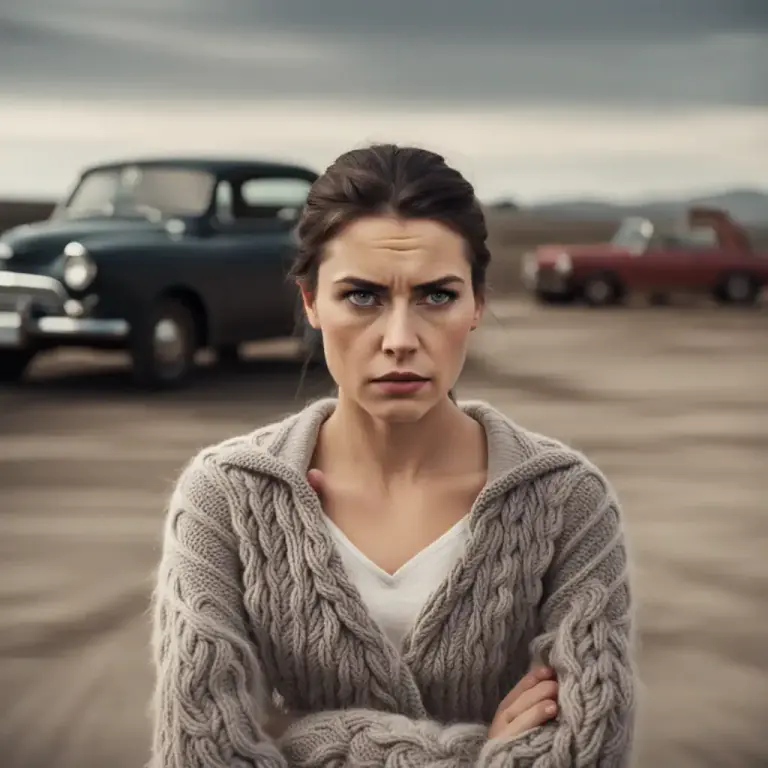 Visual representation of "somebody’s face is like thunder" - Someone looks very angry or furious