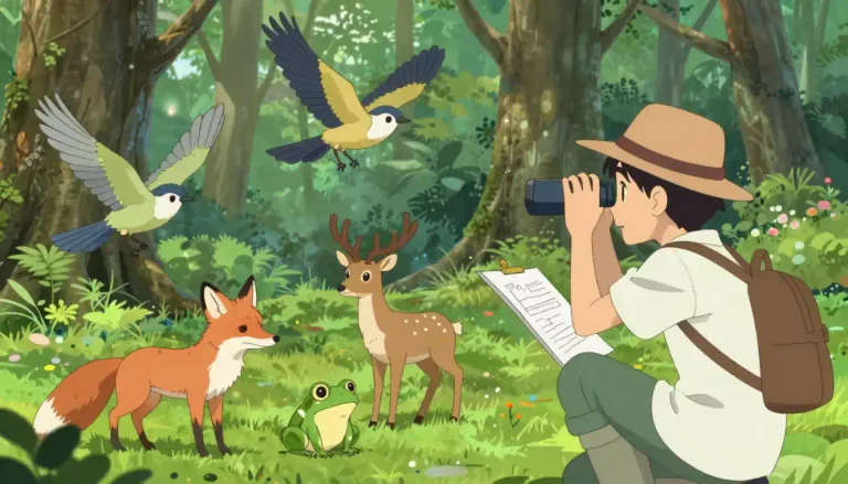 Visual representation of "zoological" - Related to the study of animals and their behaviors