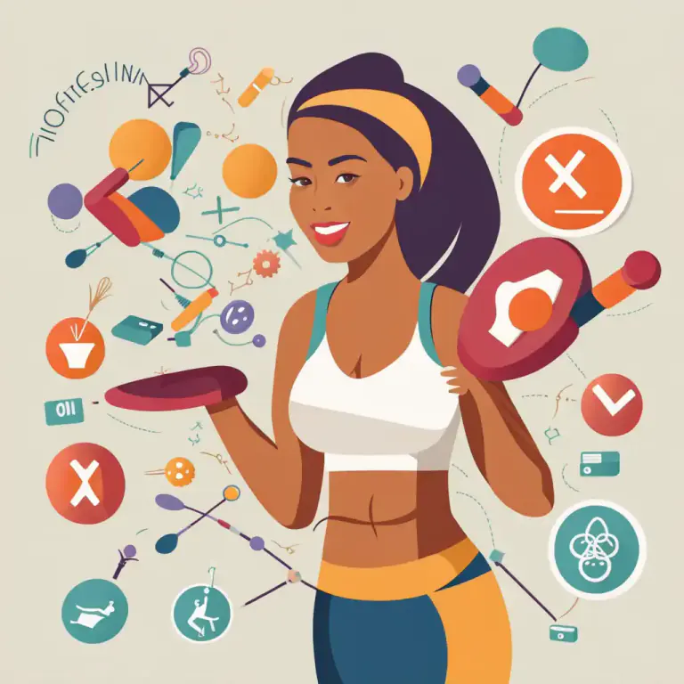 Visual representation of "be on the go" - To be very busy doing various activities