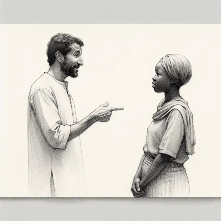 Visual representation of "I tell you" - Used to indicate that what one just expressed is truthful.