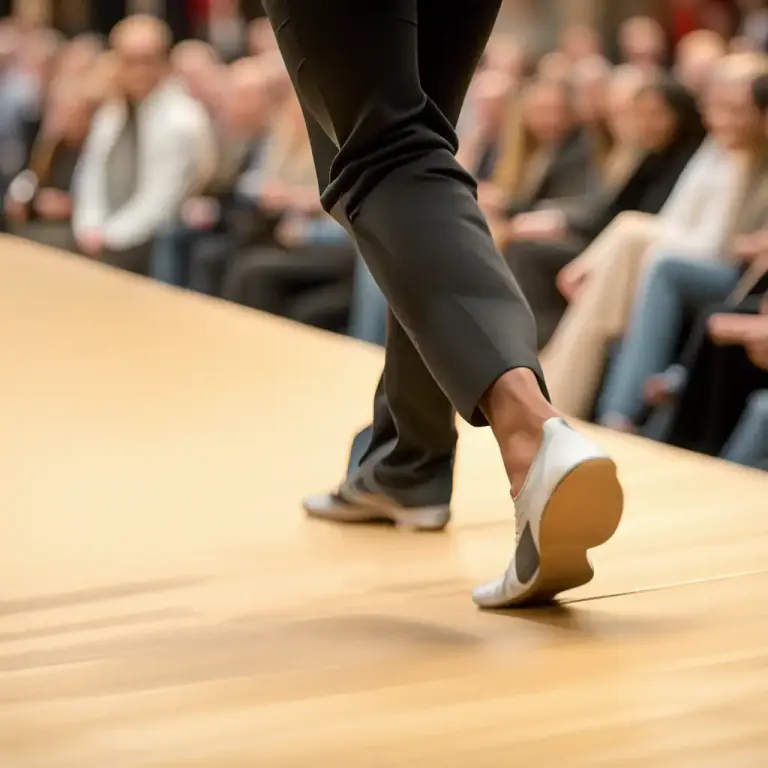 Visual representation of "step forward" - To move your foot in front in order to walk or move forward