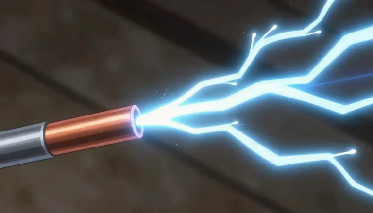 Visual representation of "conductive" - Allowing heat or electricity to pass through easily
