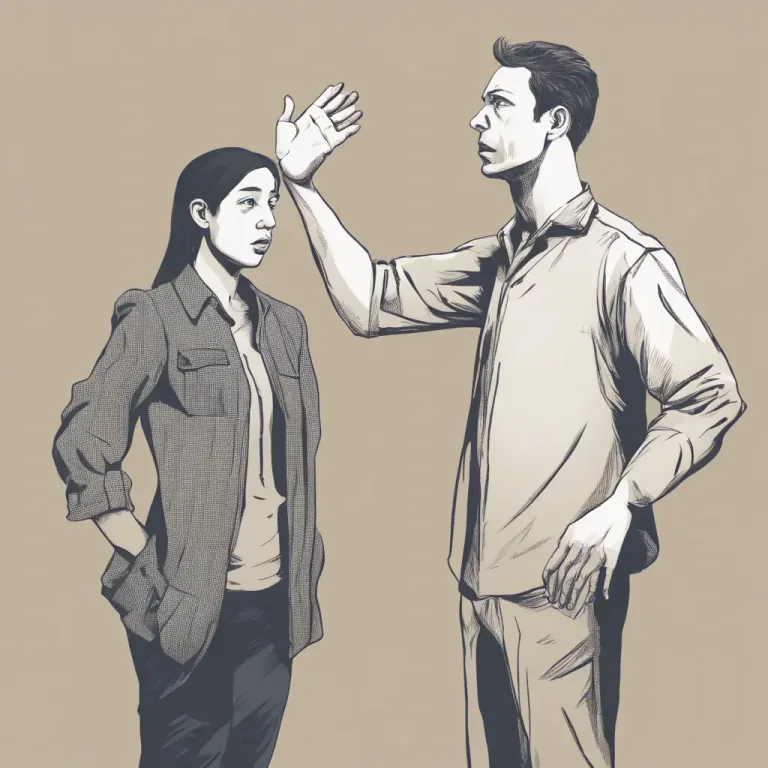 Visual representation of "have/tan somebody’s hide" - To hit or physically punish someone later, often as a threat.