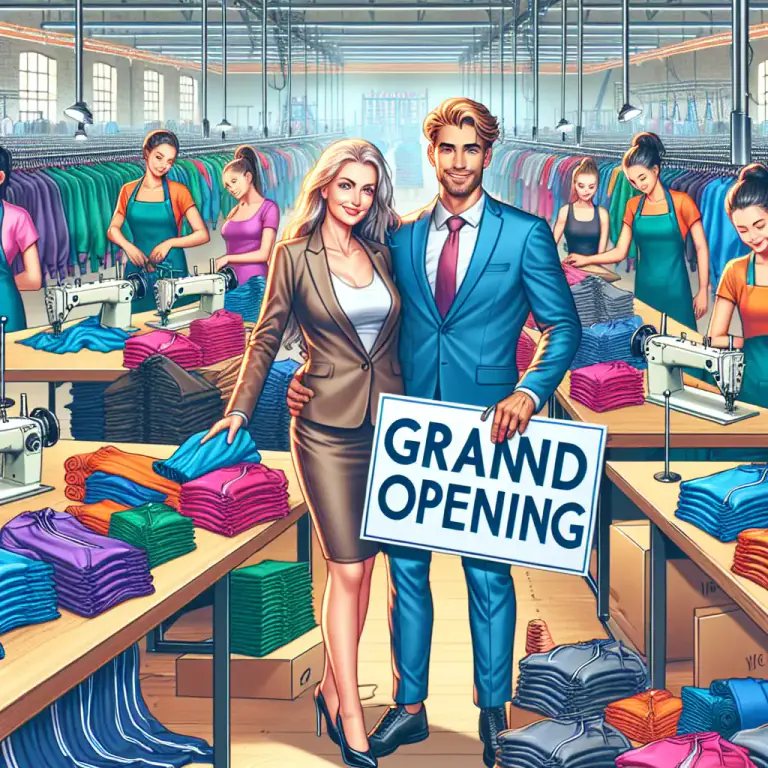 Visual representation of "sportswear" - Business related to the manufacturing and selling of clothes for sports.