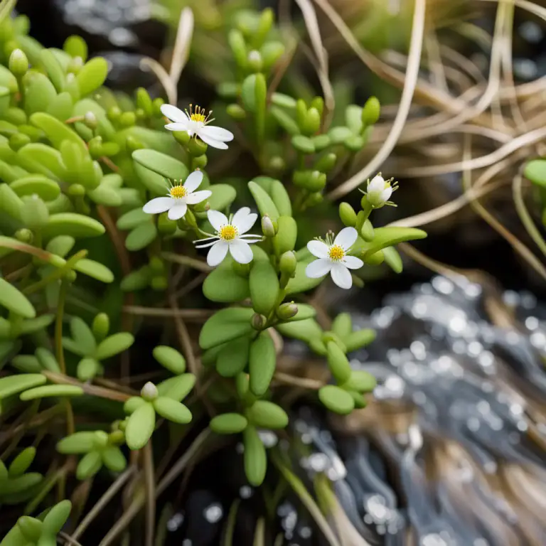 Visual representation of "heath" - A small, shrubby plant with small flowers, usually found on uncultivated land.