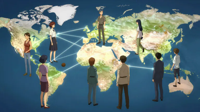 Visual representation of "mentality" - A way of thinking that is characteristic of a particular group, society or epoch