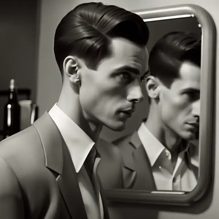 Visual representation of "haircut" - A way in which someone's hair is cut and arranged.