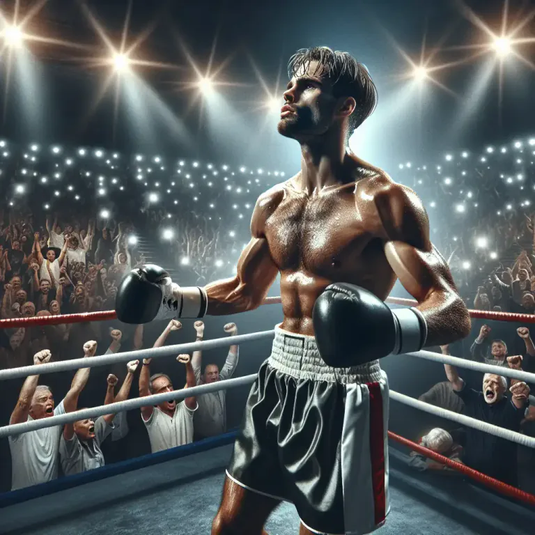 Visual representation of "handbag" - A boxing or wrestling match.