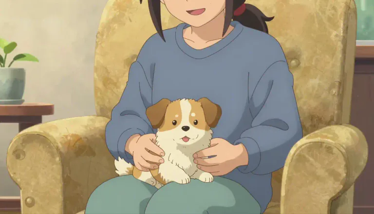 Visual representation of "lapdog" - A small dog that can be held and carried in someone's lap.