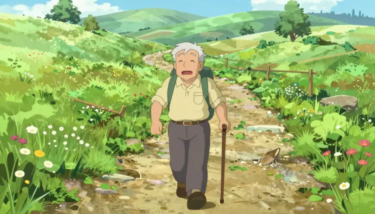 Visual representation of "rambler" - A person who enjoys walking for pleasure, often in the countryside.
