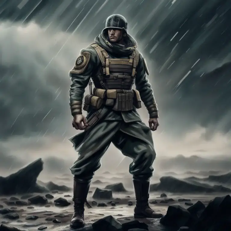 Visual representation of "hardcore" - Very tough, in a physical or emotional way