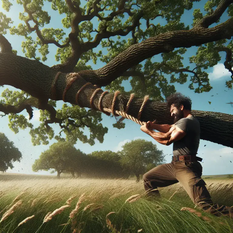 Visual representation of "wrest" - To twist or turn; pull, jerk, or force by a violent twist