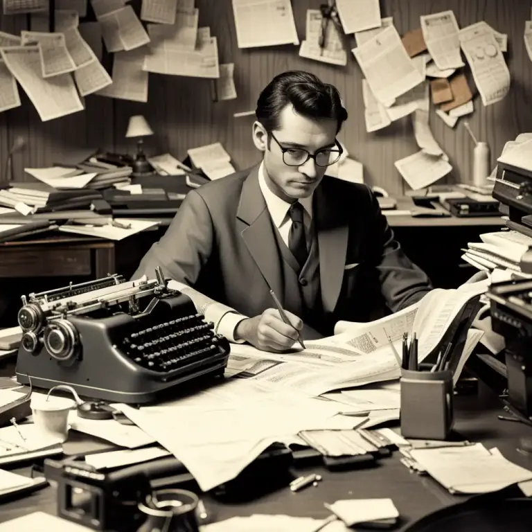 Visual representation of "hack" - a professional writer who produces routine or commercial content