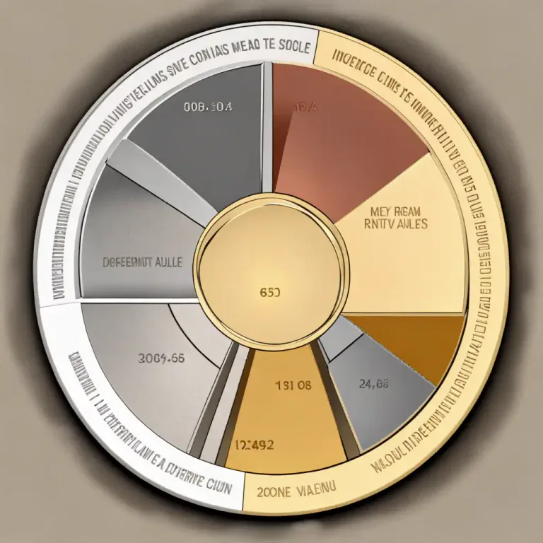 Visual representation of "metal" - The basic value or worth of something