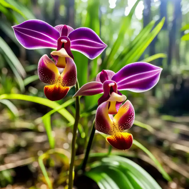 Visual representation of "baker" - A type of orchid that exists largely in hot weather areas