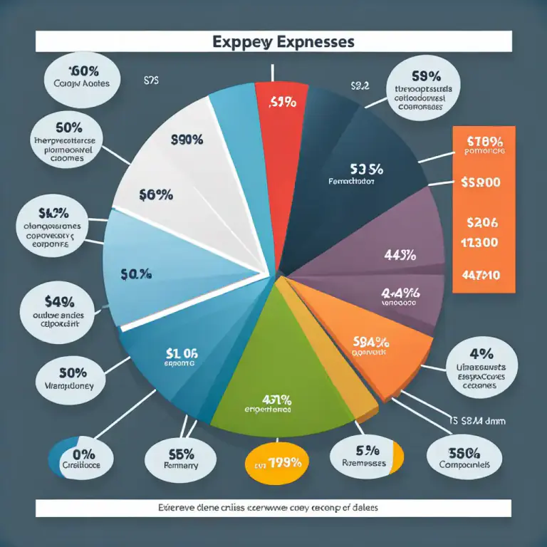 Visual representation of "breakdown" - A detailed analysis or report