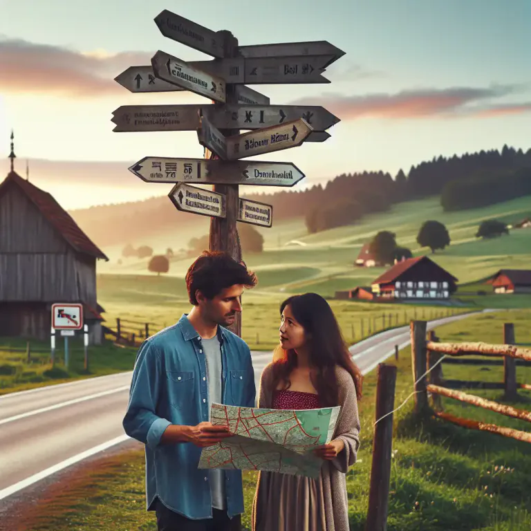 Visual representation of "whereabouts" - The place in which or the directions by which a person or thing can be found
