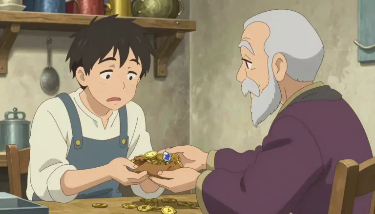 Visual representation of "recompense" - Something given as a reward, payment, or punishment for something