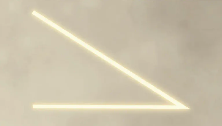 Visual representation of "obtuse" - An angle that is more than 90 degrees but less than 180 degrees.