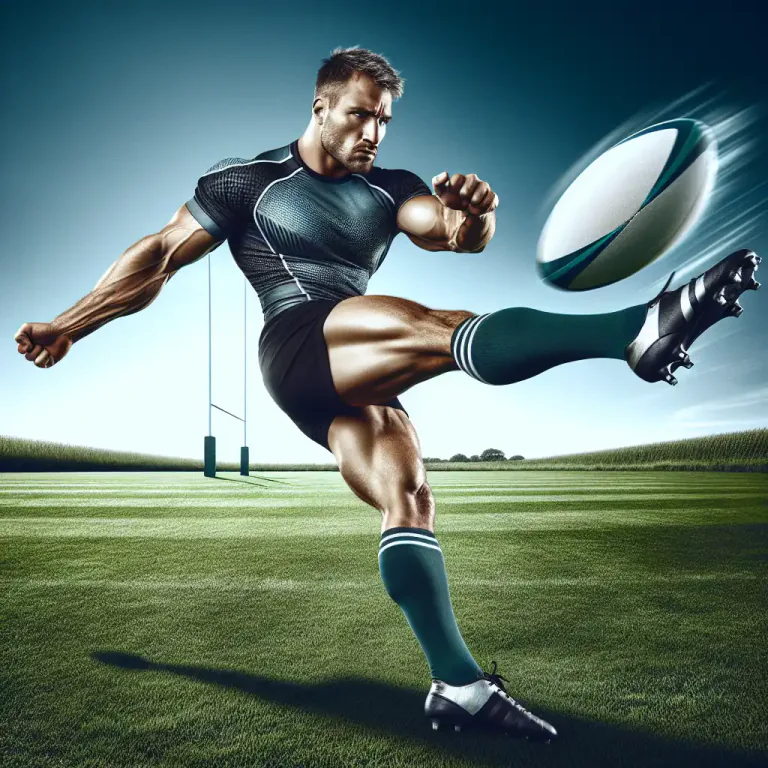Visual representation of "rugby" - A ball used in rugby.