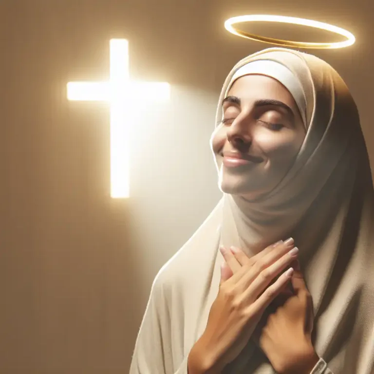 Visual representation of "glorification" - In theology, the act of giving perfect holiness or exalted happiness to an individual.