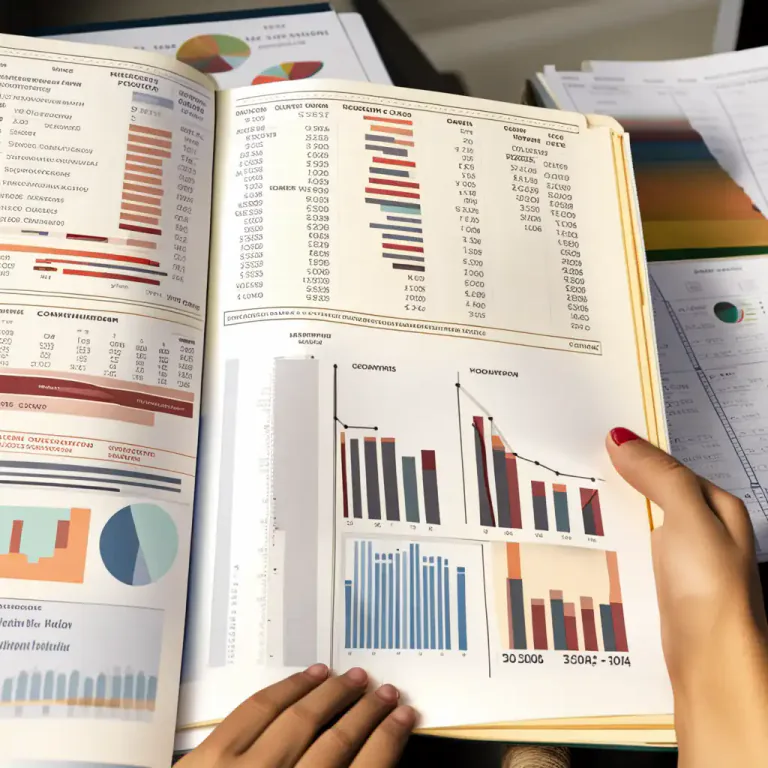 Visual representation of "yearbook" - A book that is published once a year and carries information about a specific field or topic.