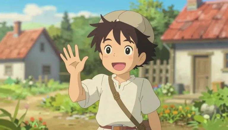 Visual representation of "laddie" - A young boy or young man, often used in a friendly way