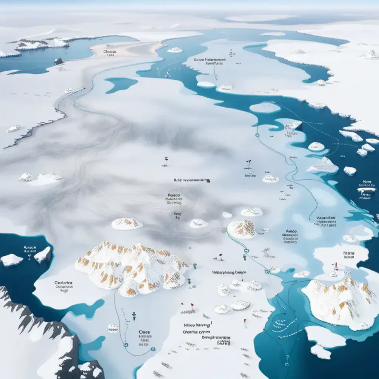 Visual representation of "arctic" - The area located in the far north of Earth, including the North Pole and surrounding seas and lands
