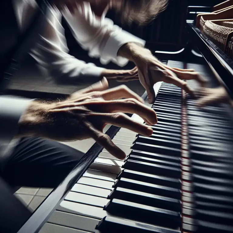 Visual representation of "staccato" - A staccato way of playing or singing music indicates that the notes are short and separate, making the music sound sharp.