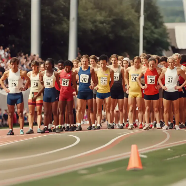Visual representation of "under starter’s orders" - Used to describe the situation or moment when racers are asked to take their positions at the starting line.