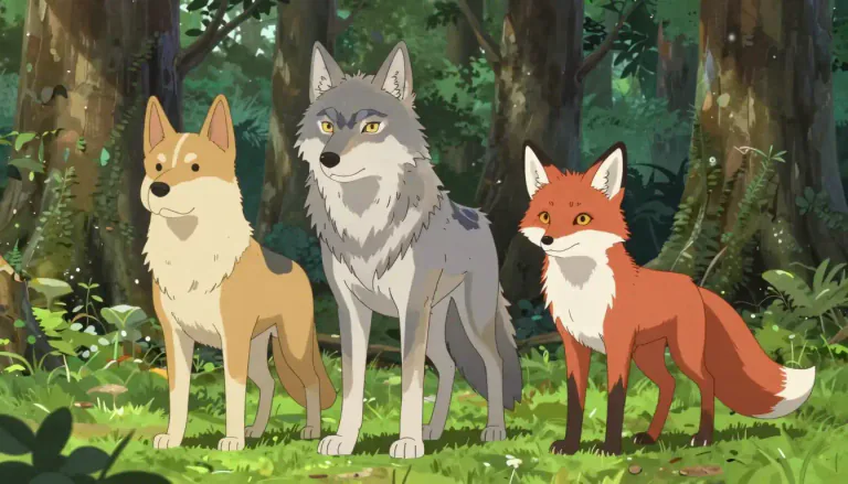 Visual representation of "canid" - A member of the Canidae family, which includes species like dogs, wolves, and foxes.