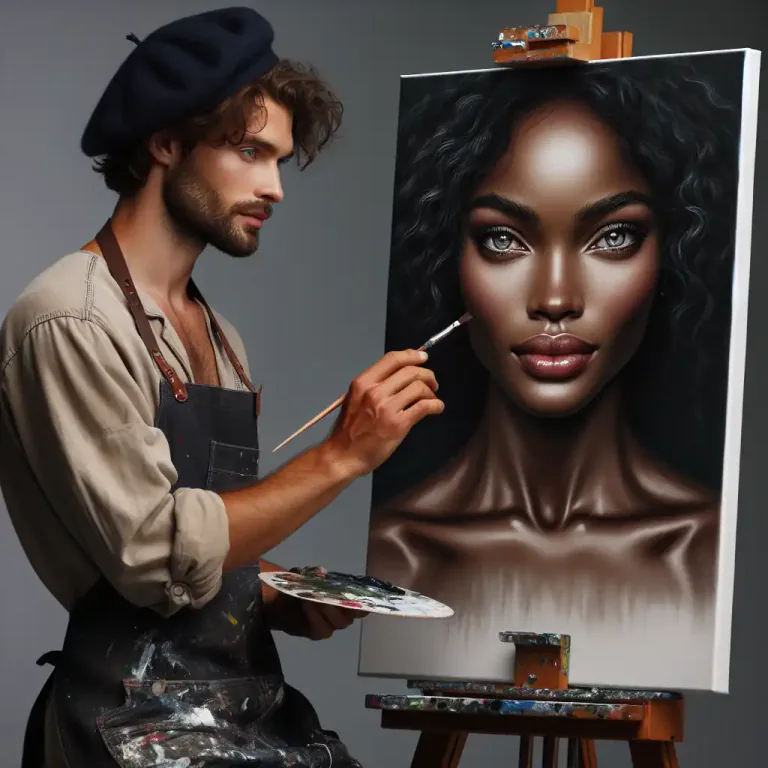 Visual representation of "idealize" - To describe or imagine something as being better or more perfect than it is in reality.