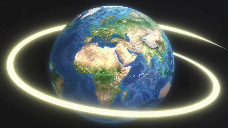 Visual representation of "tropic" - One of the two lines around the Earth that are a certain distance from the equator.