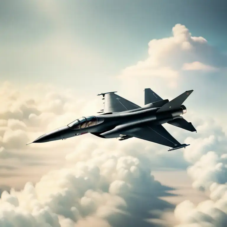 Visual representation of "sortie" - A mission flown by a single military aircraft.