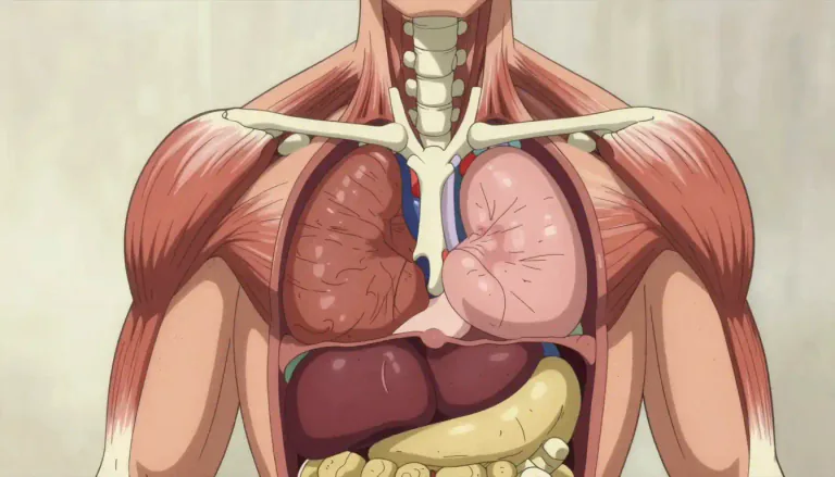 Visual representation of "cutaway" - A piece of something that has been removed to show the inside or hidden parts.