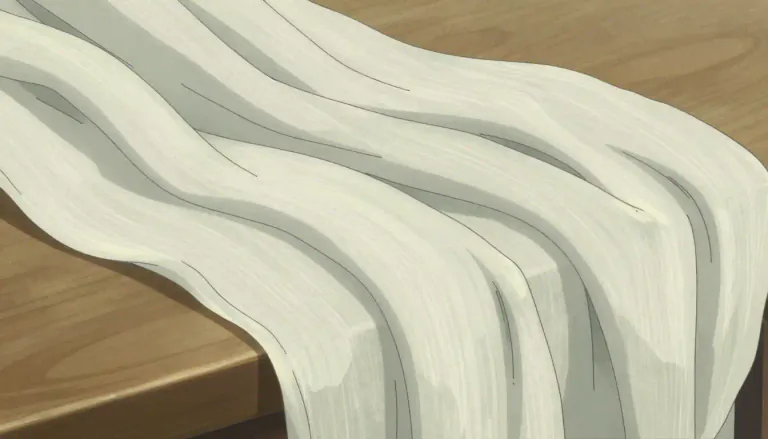 Visual representation of "muslin" - A type of light, thin cotton cloth
