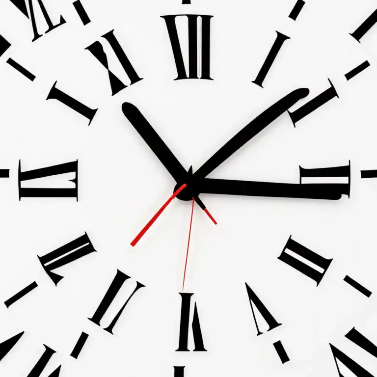 Visual representation of "sharp" - Exactly at a specified time