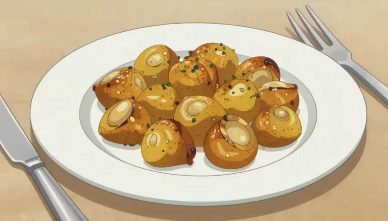 Visual representation of "sweetbread" - A type of food made from the thymus or pancreas of a calf or lamb.