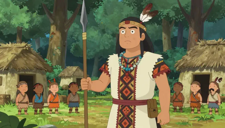 Visual representation of "tribesman" - A member of a tribe.