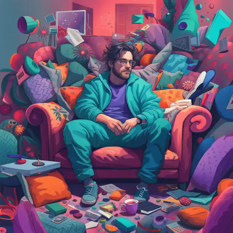 Visual representation of "chill" - Despite being cool, giving a feeling of comfort.