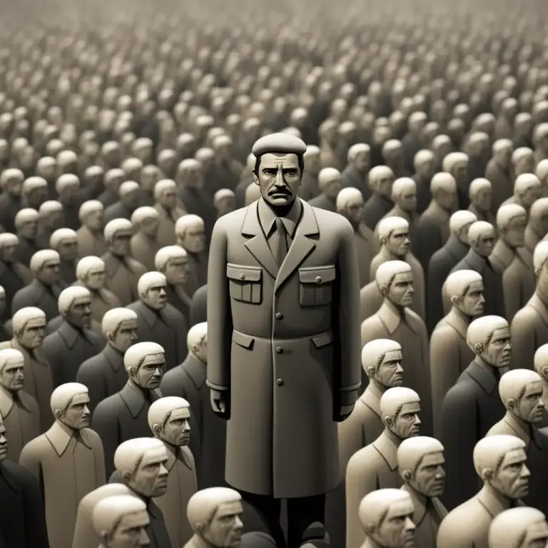 Visual representation of "exile" - A person who has been forced to leave their country or home.
