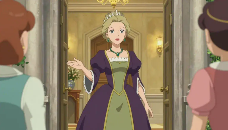 Visual representation of "donna" - A title used to refer to a woman, especially one of social importance or a lady.