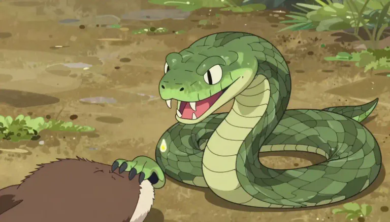 Visual representation of "venomous" - If an animal is venomous, it can inject venom or a poisonous substance into another living thing, usually by biting or stinging.
