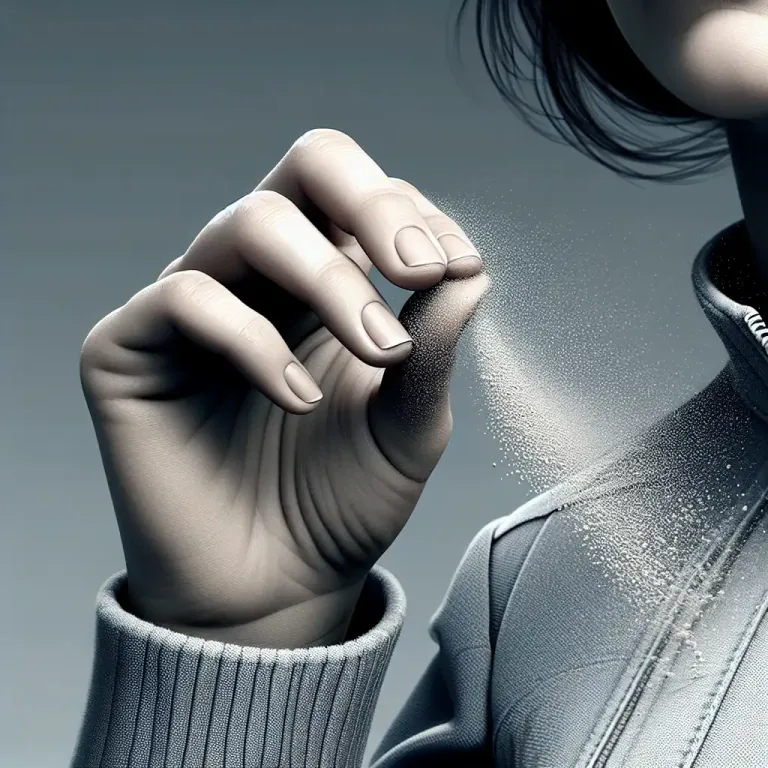 Visual representation of "fillip" - To strike or touch lightly with your fingers.