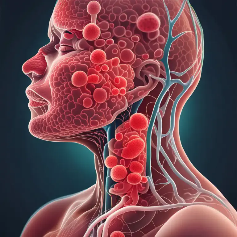 Visual representation of "node" - A lump or swelling in the body