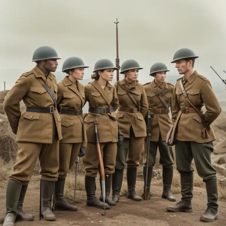 Visual representation of "force" - A group of people organized to do something