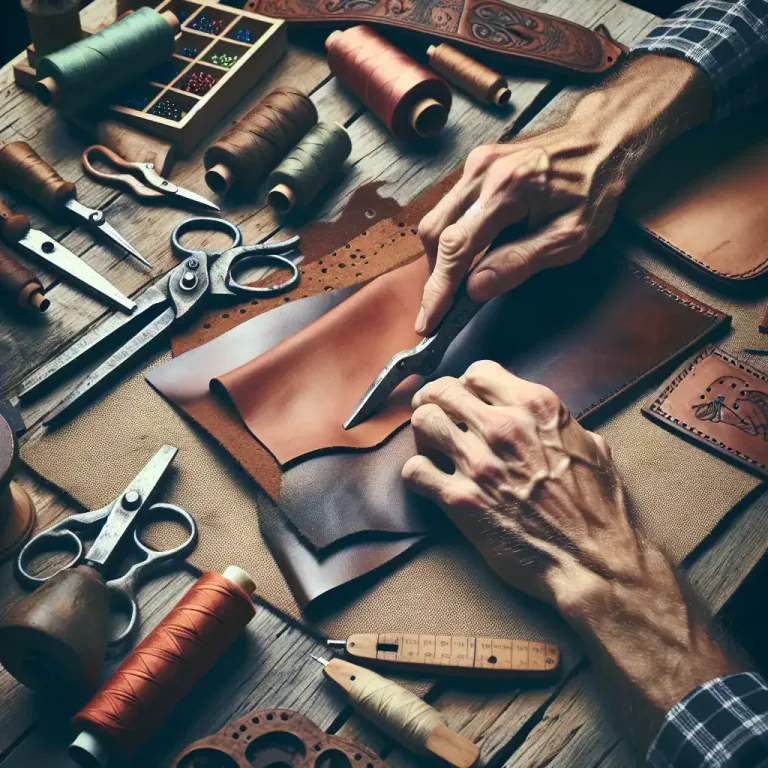 Visual representation of "skiver" - A crafting tool used for thinning leather
