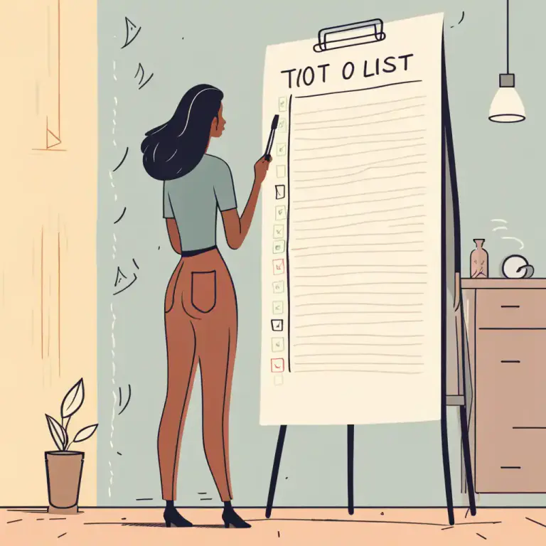 Visual representation of "make, etc. a dent in something" - To start to make progress with a large task or an amount of work